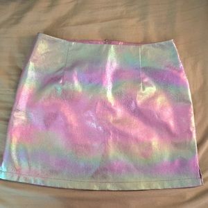 Vision of Love Mini Skirt - Dolls Kill